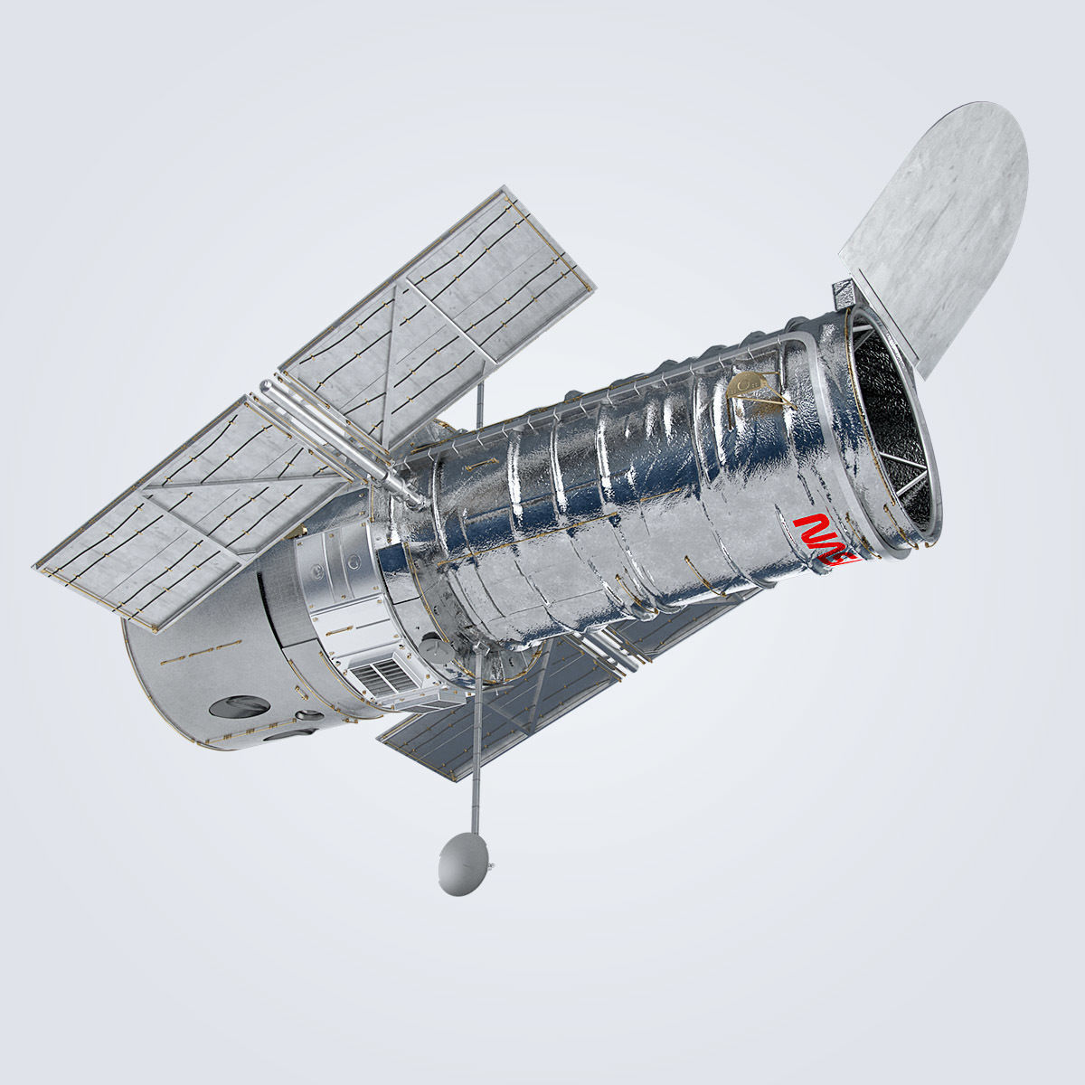 Hubble Telescope 3D model_27