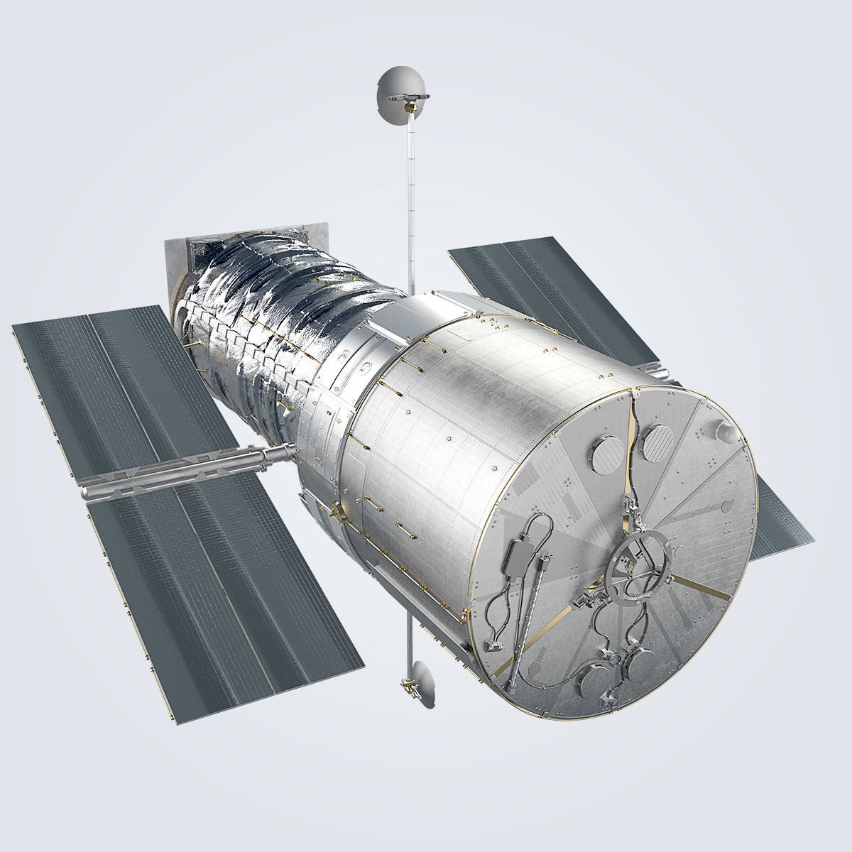 Hubble Telescope 3D model_7