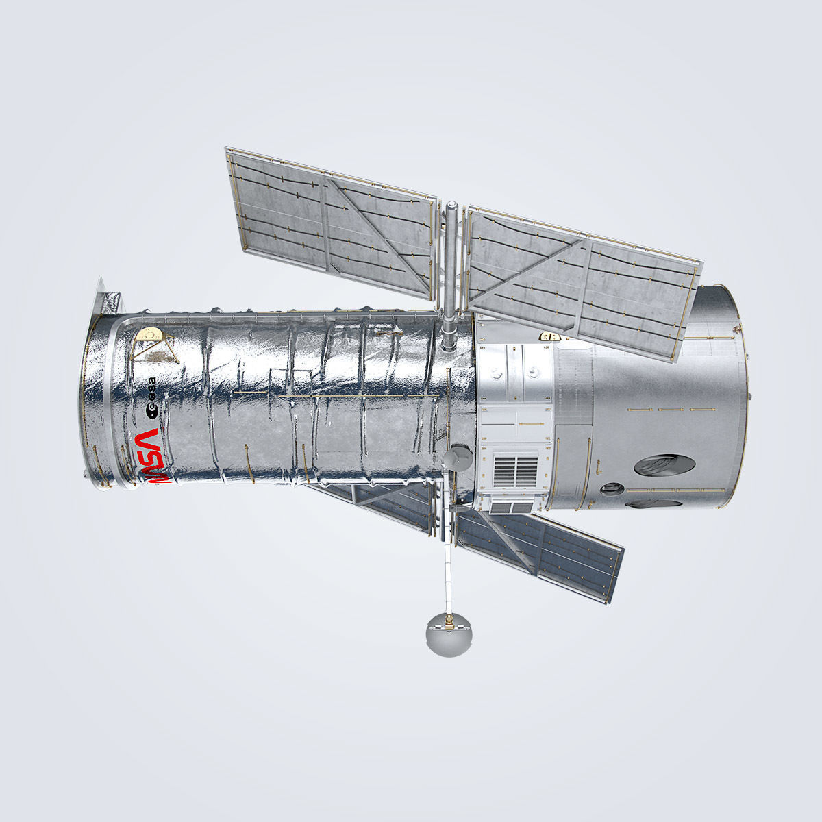 Hubble Telescope 3D model_26