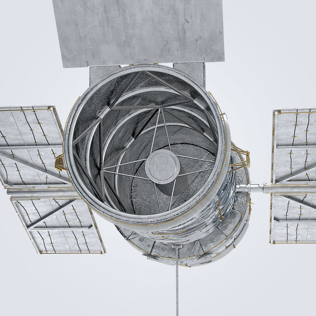 Hubble Telescope 3D model_35