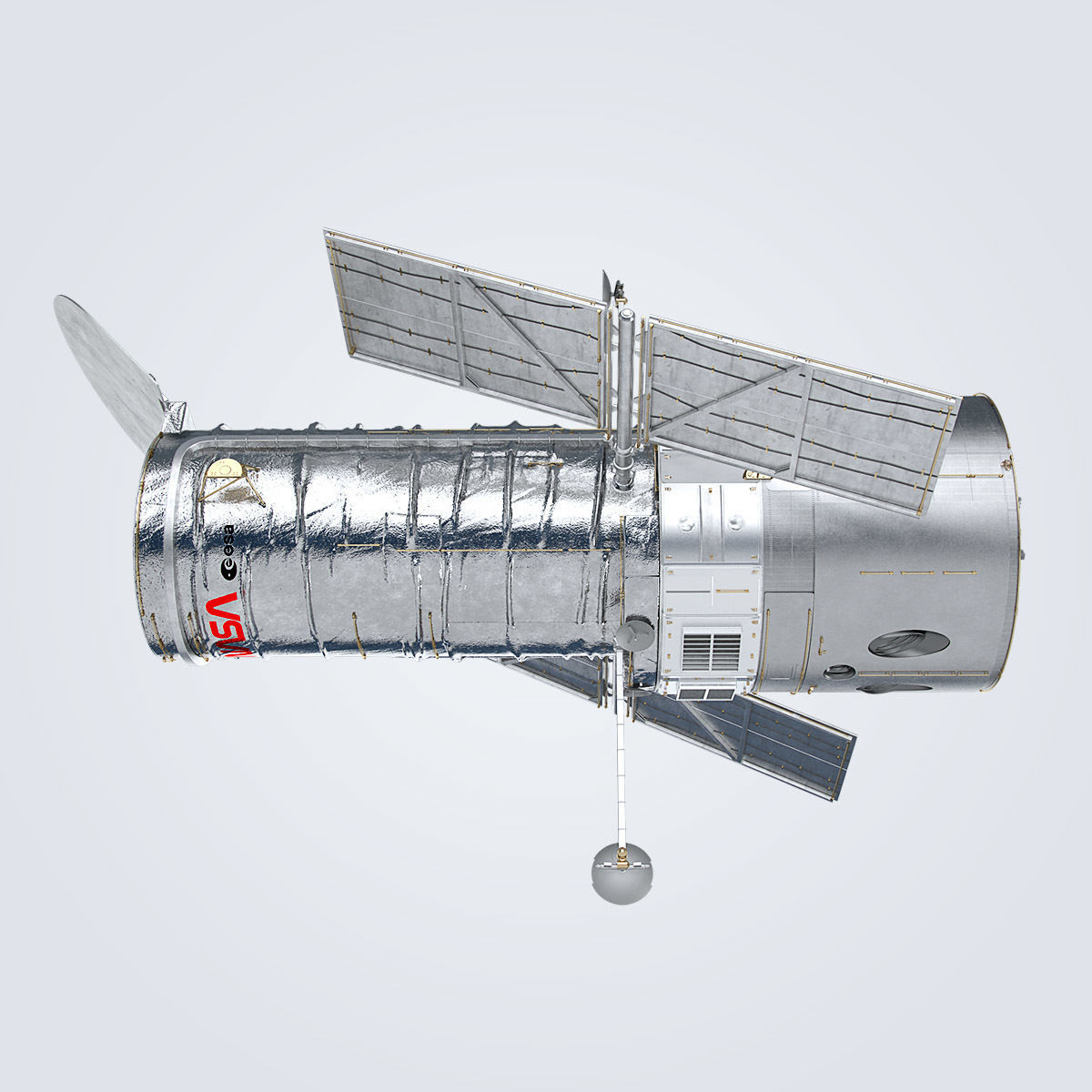 Hubble Telescope 3D model_30