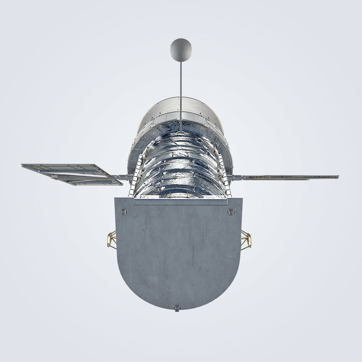 Hubble Telescope 3D model_5