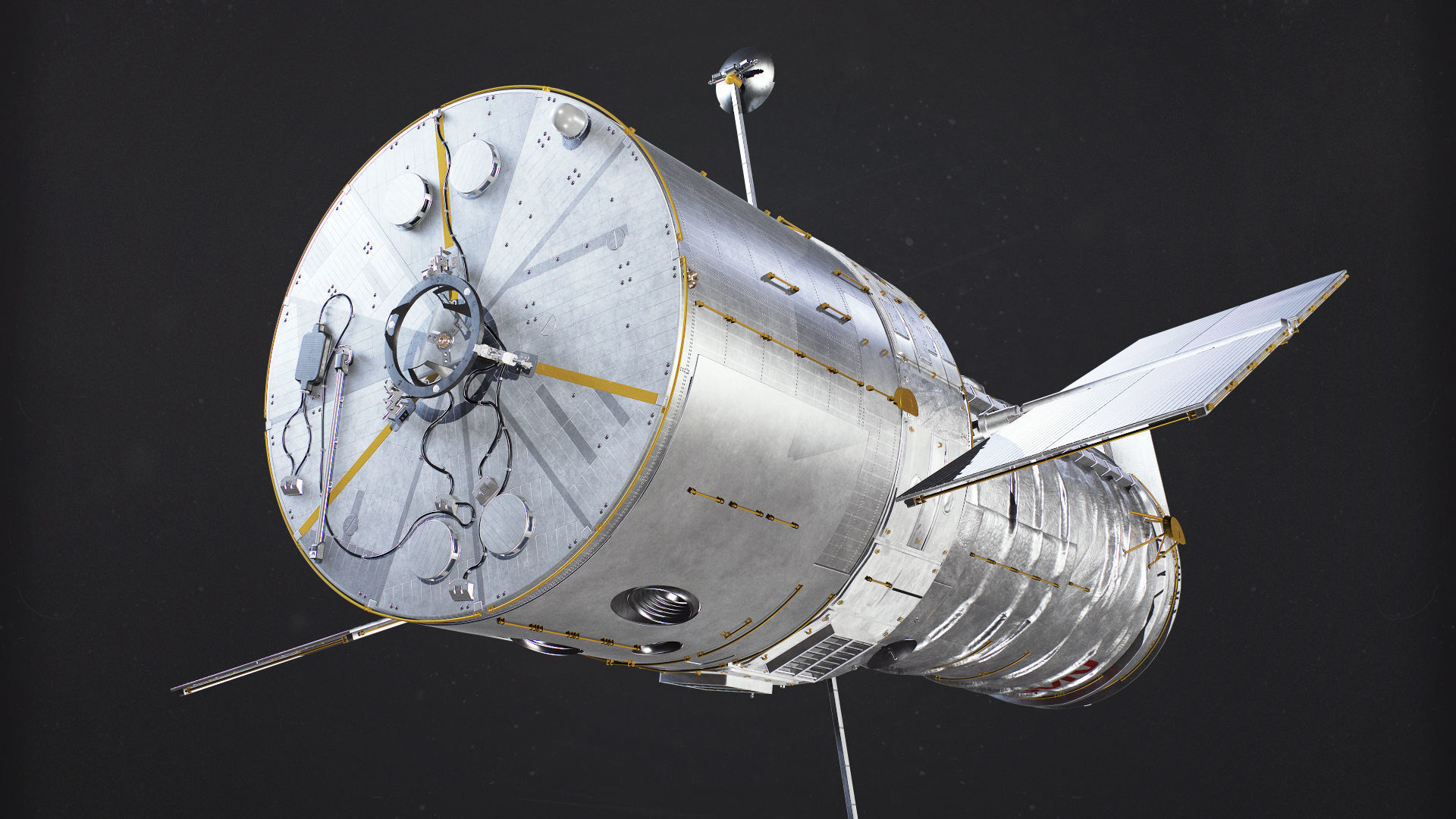 Hubble Telescope 3D model_40