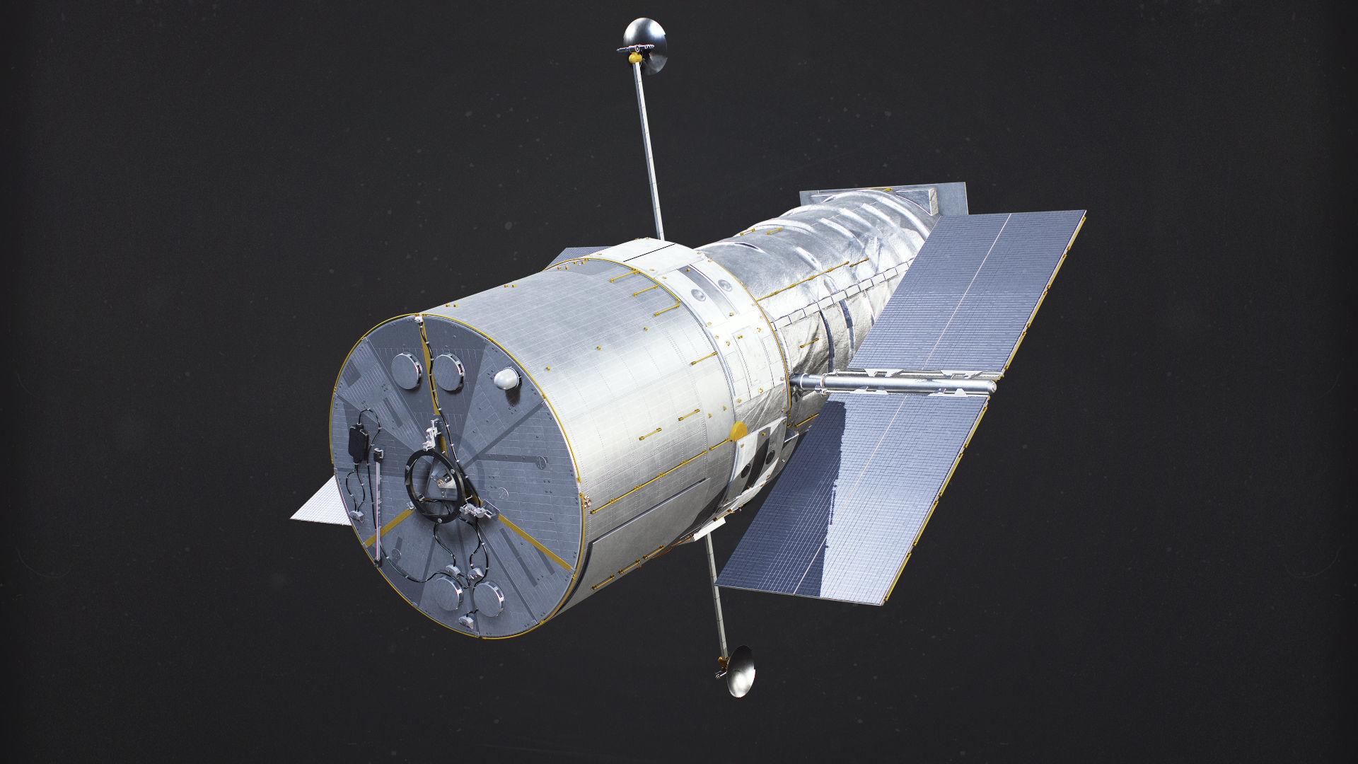 Hubble Telescope 3D model_37