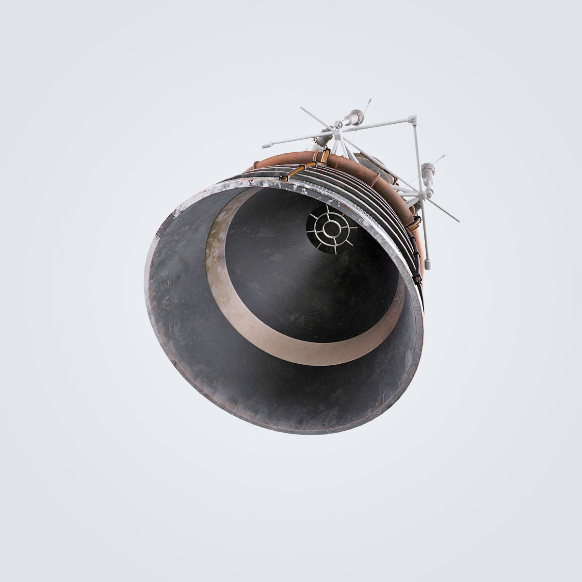 Saturn V rocket engine 3D model_32