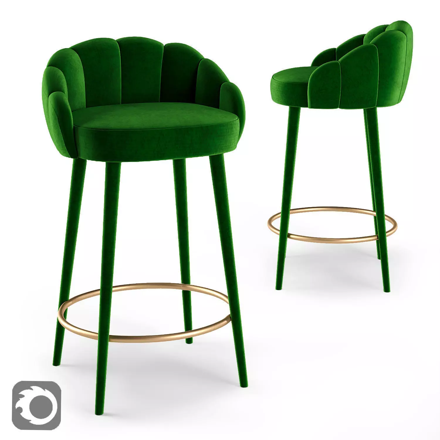 Olymipa BarStool 3D model