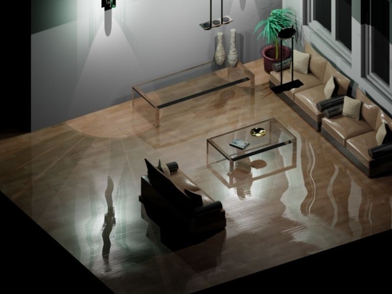 Living Room Free 3D model