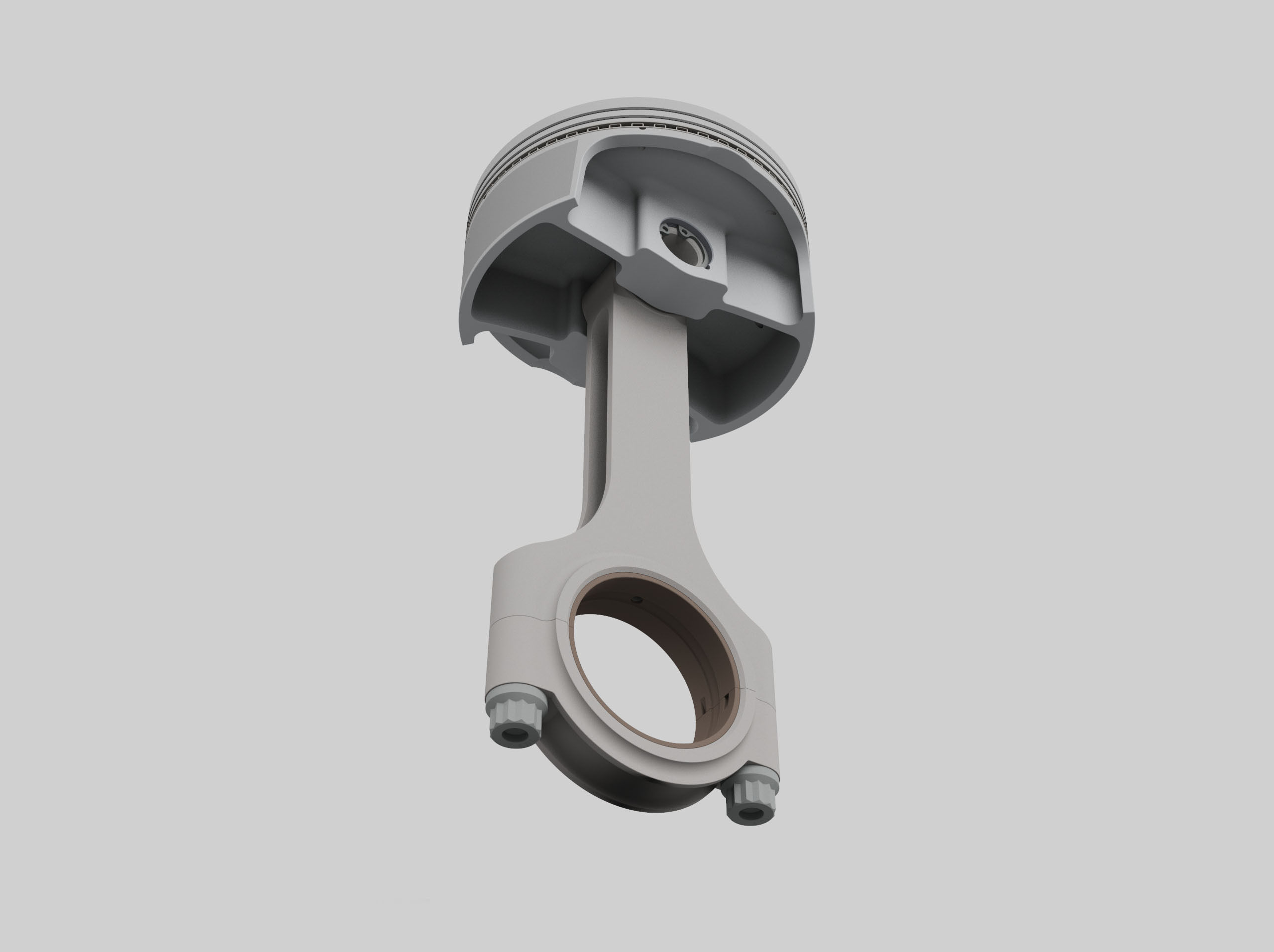 Piston and Connecting Rod 3D model_40
