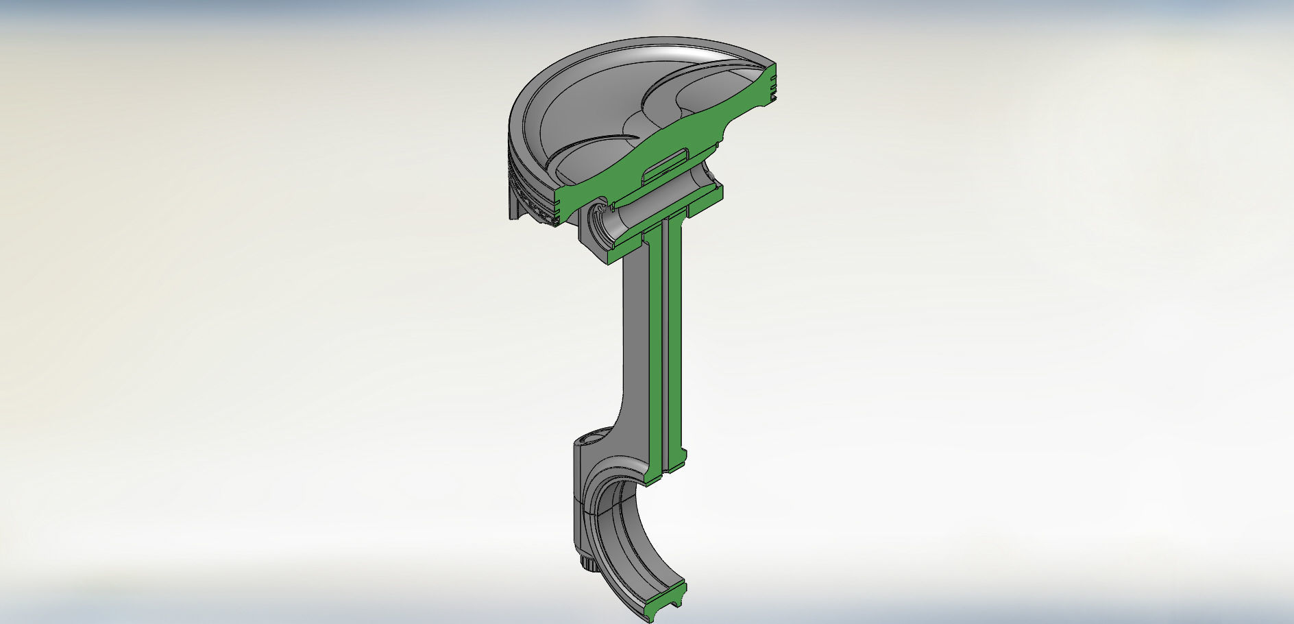 Piston and Connecting Rod 3D model_34