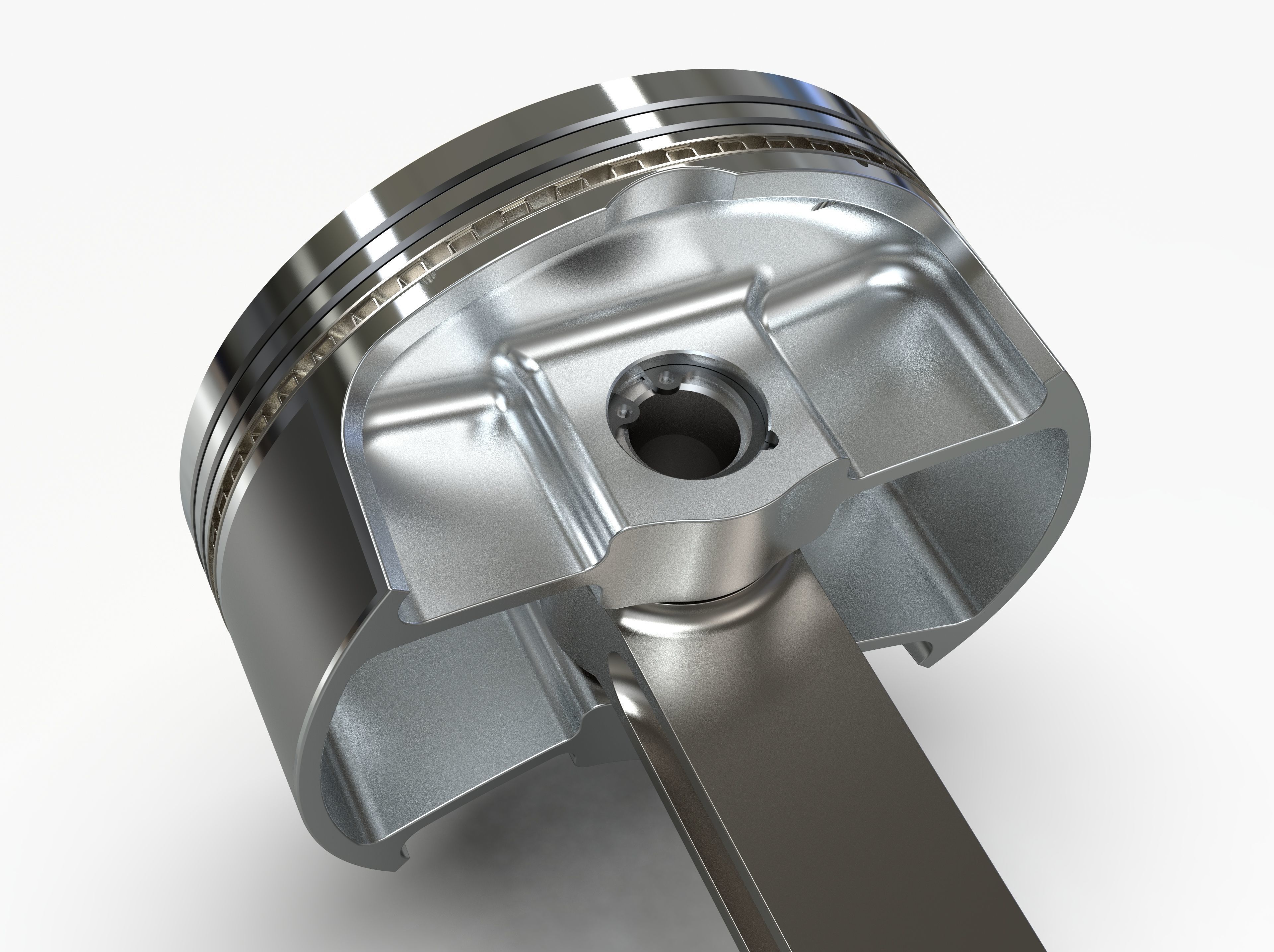 Piston and Connecting Rod 3D model_12