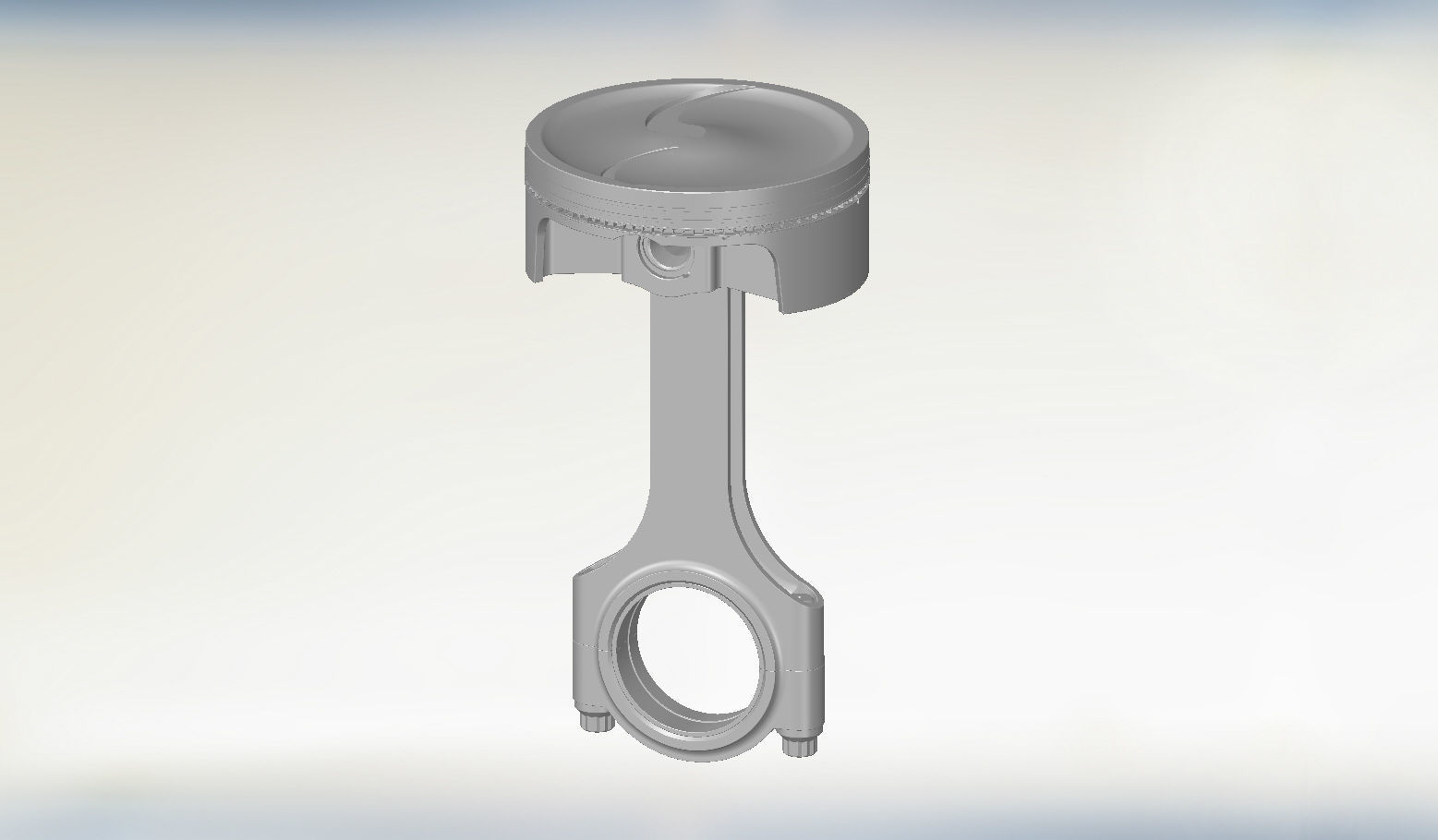 Piston and Connecting Rod 3D model_25