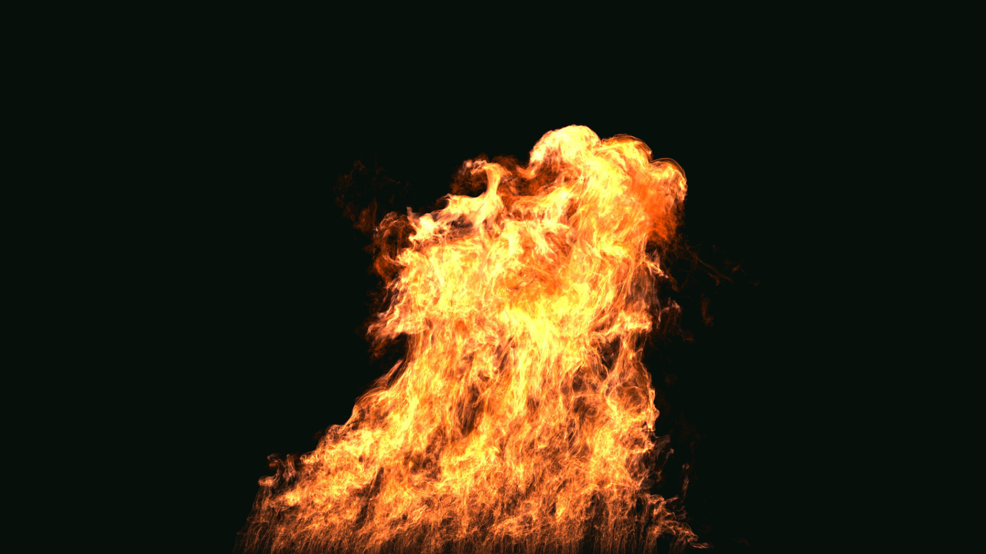 FumeFX Large Scale Fire 3D model_5