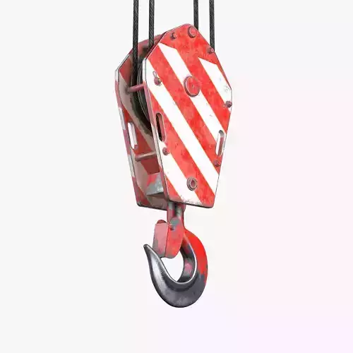 Crane Hook Red