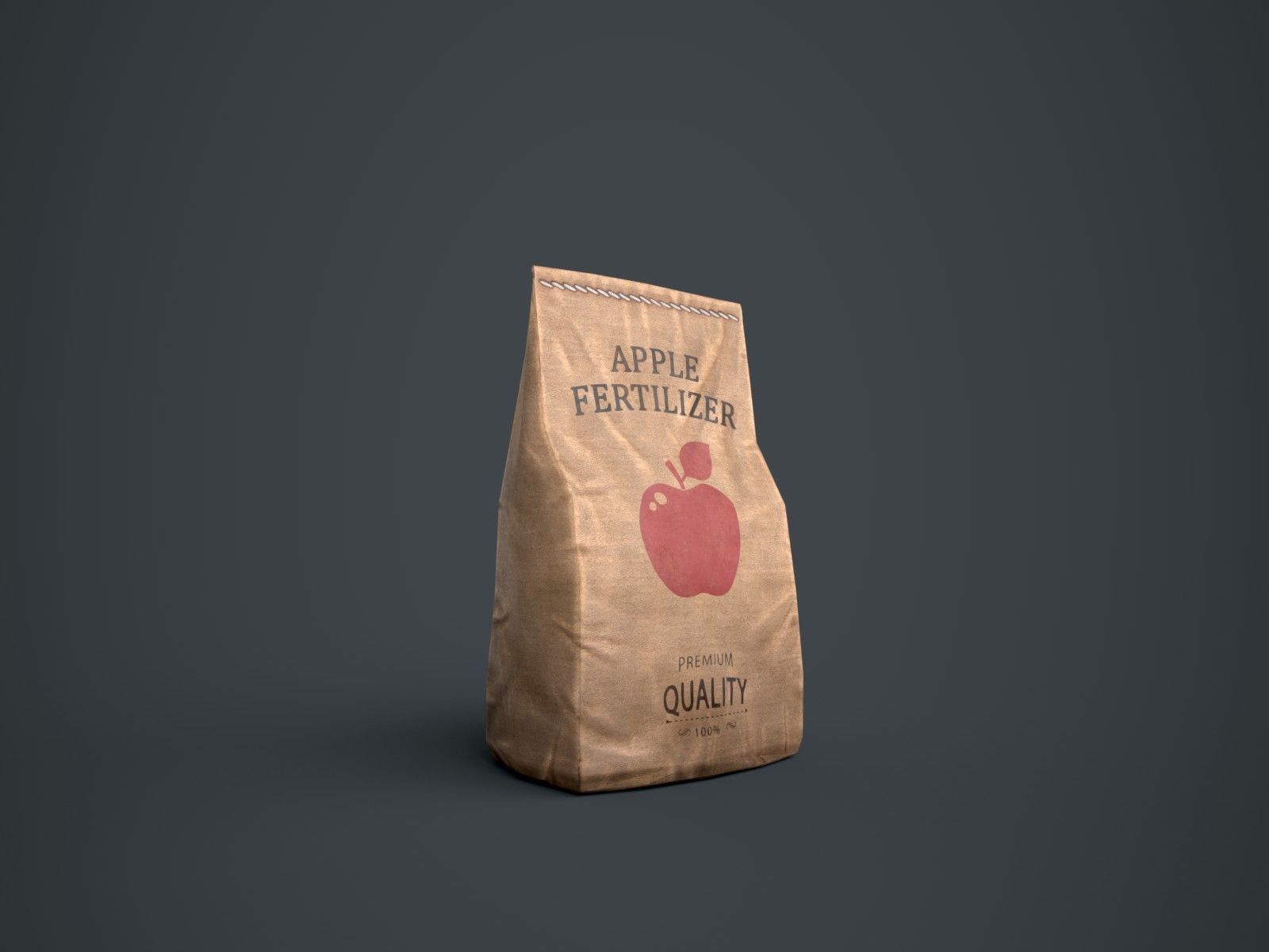Paper Bags Low-poly 3D model_10