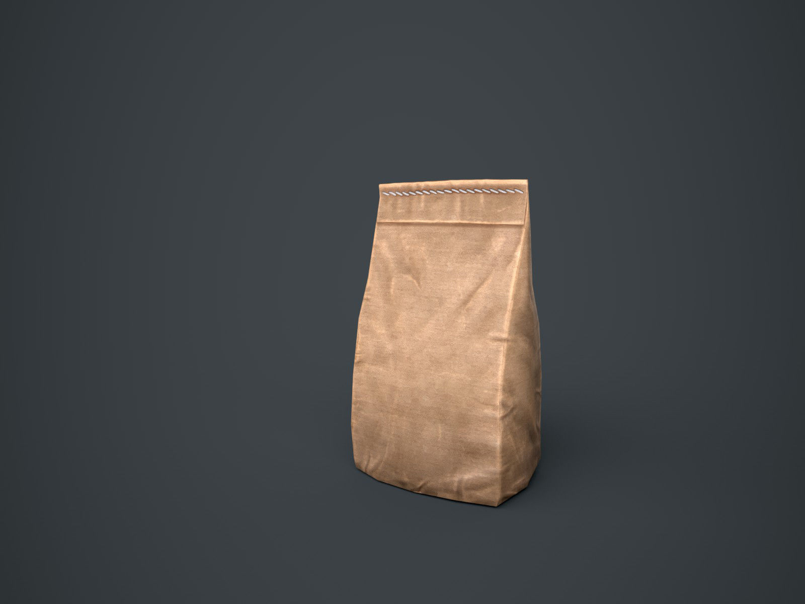 Paper Bags Low-poly 3D model_12