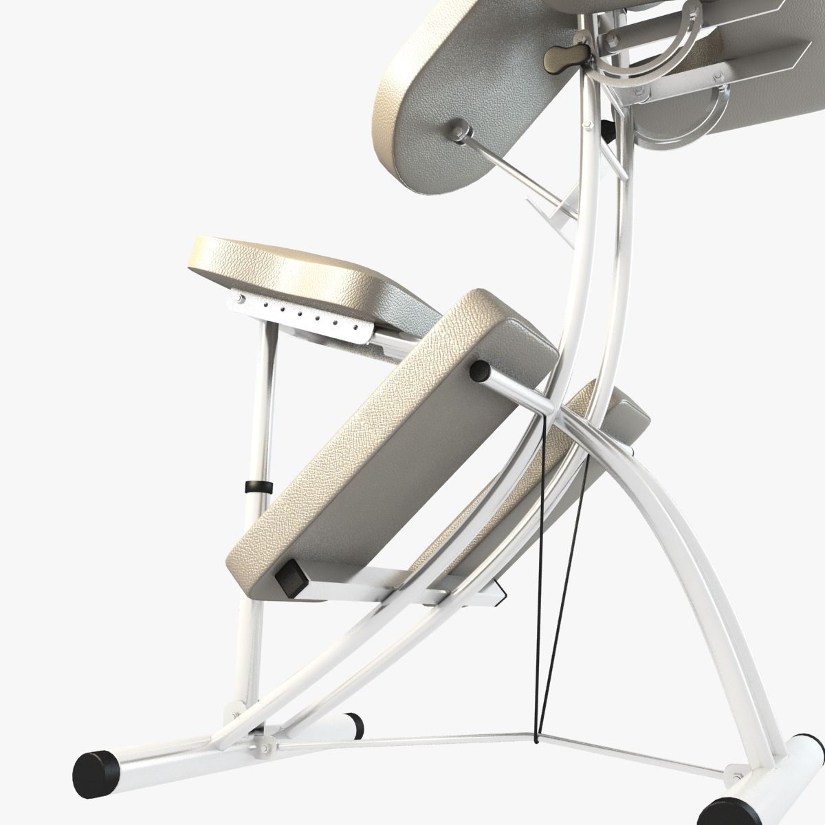Folding Massage Chair 3D model_9