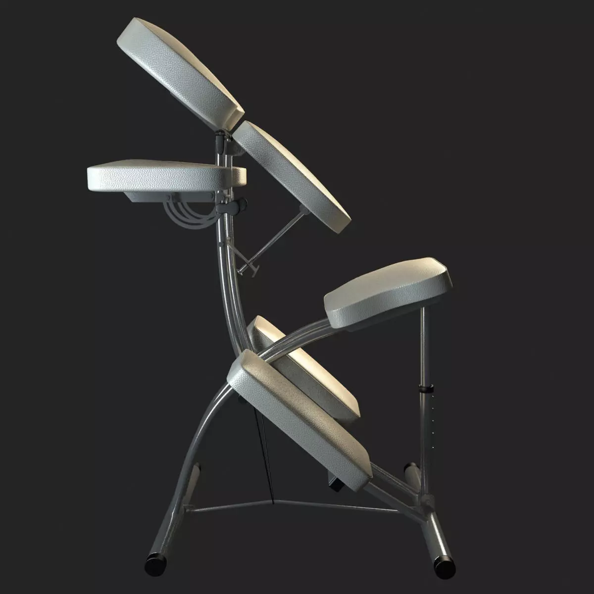Folding Massage Chair 3D model_0