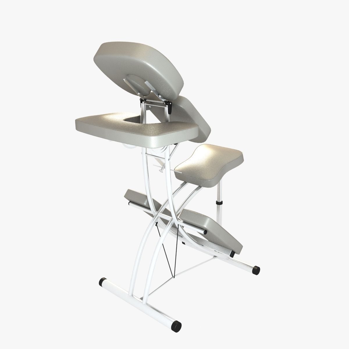Folding Massage Chair 3D model_8