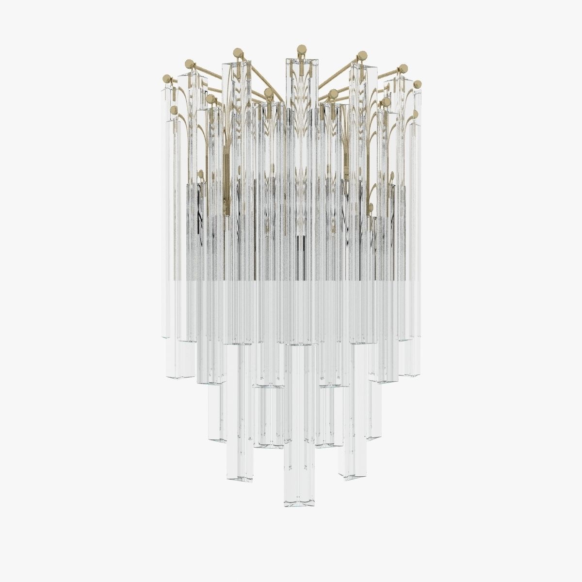 Veronese Mirless wall light 3D model_4