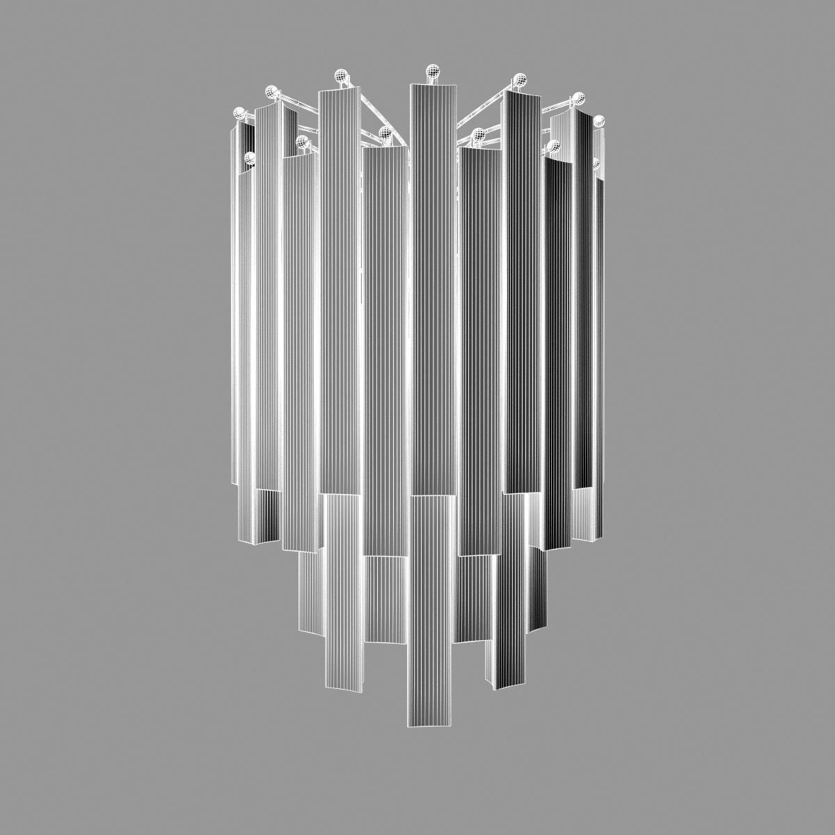 Veronese Mirless wall light 3D model_7