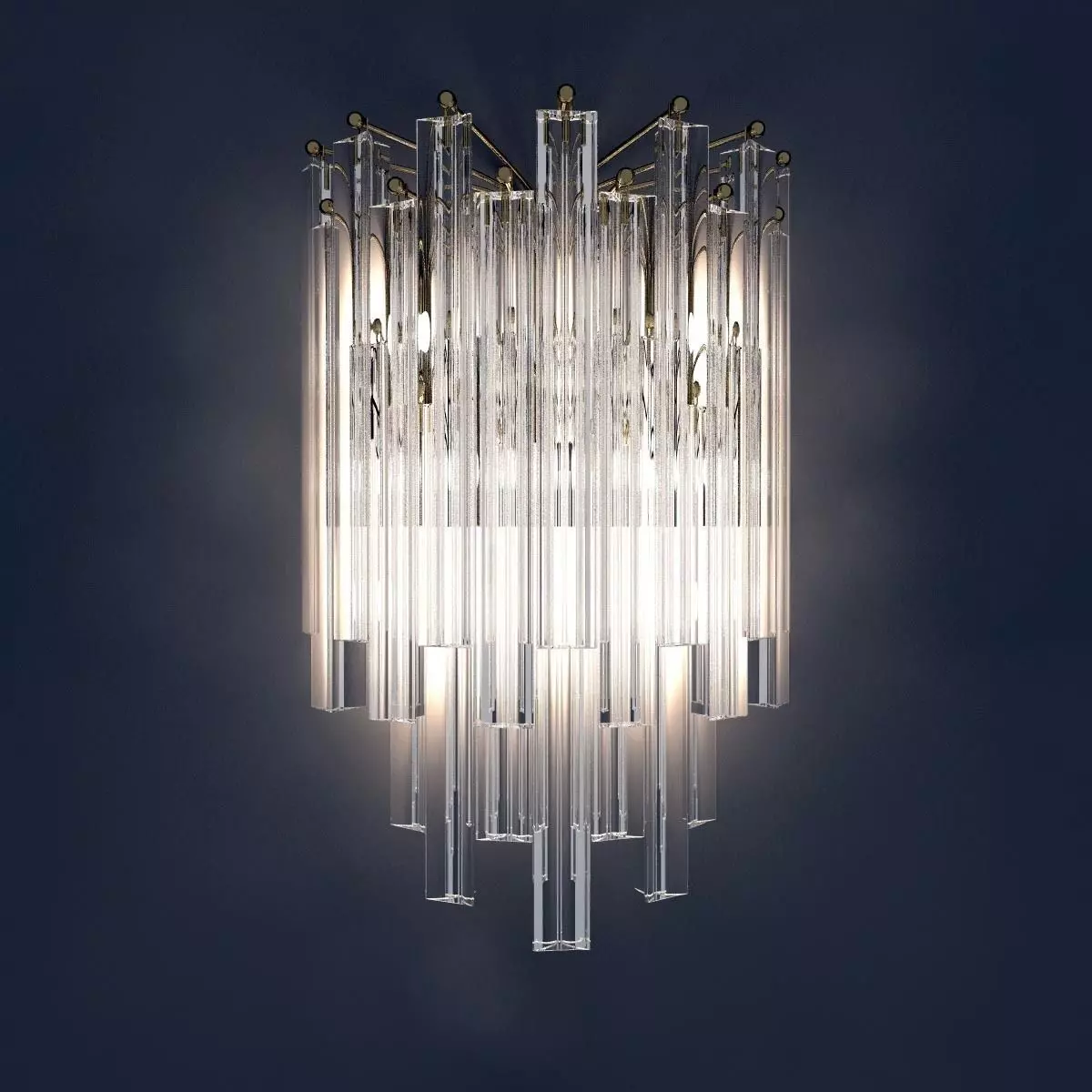 Veronese Mirless wall light 3D model_0