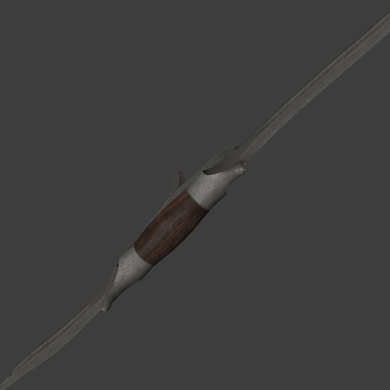 Indian thrusting knife 3D model_12