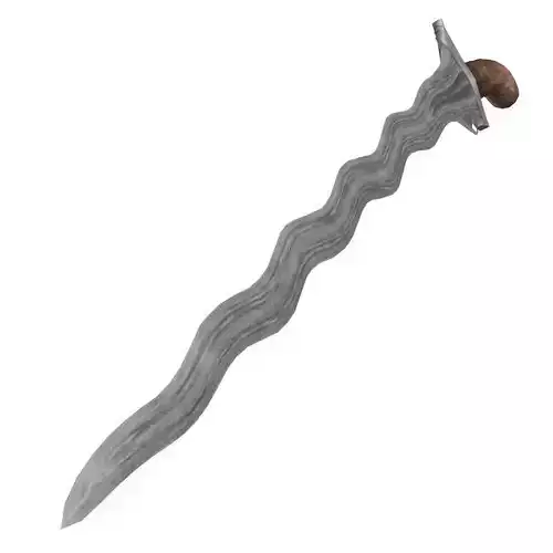 Indonesian kris dagger