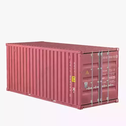 Container 20ft Red
