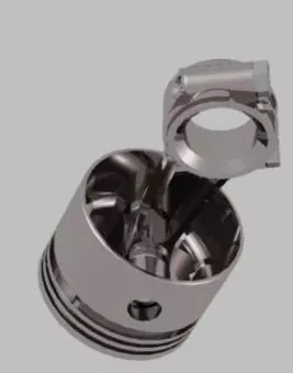 Piston Free 3D model