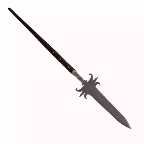 Javelin polearm 3D model