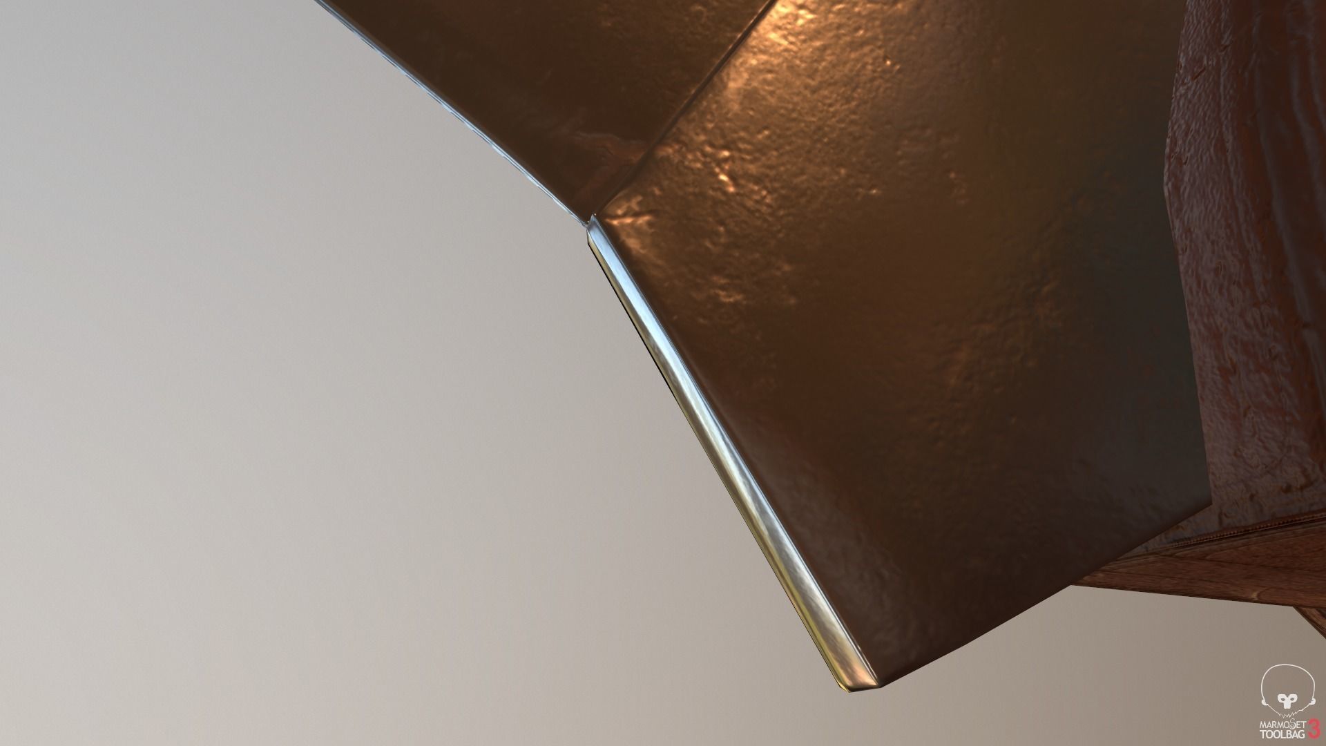 Game Ready Realistic Low Poly Combat Knife Low-poly 3D model_12