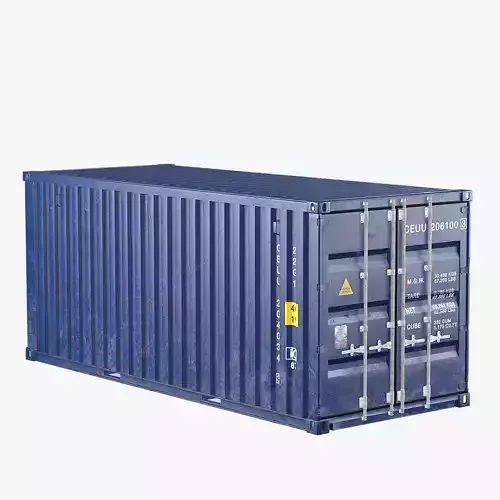 Container 20ft Blue