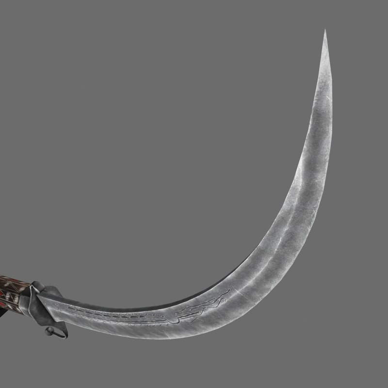 Moroccan nimcha 3D model_1