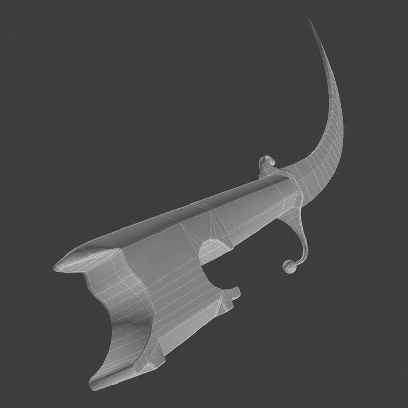 Moroccan nimcha 3D model_6