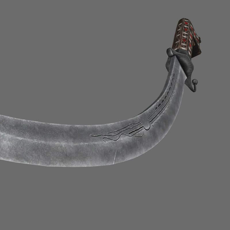 Moroccan nimcha 3D model_8