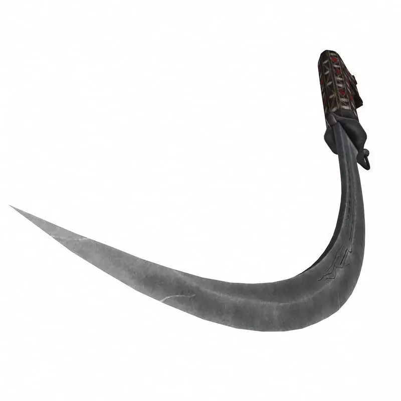 Moroccan nimcha 3D model_0