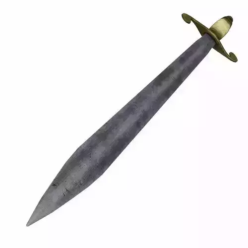 Naval dirk 3D model
