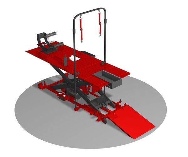 Motorcycle and ATV lift Garage tool 3D model