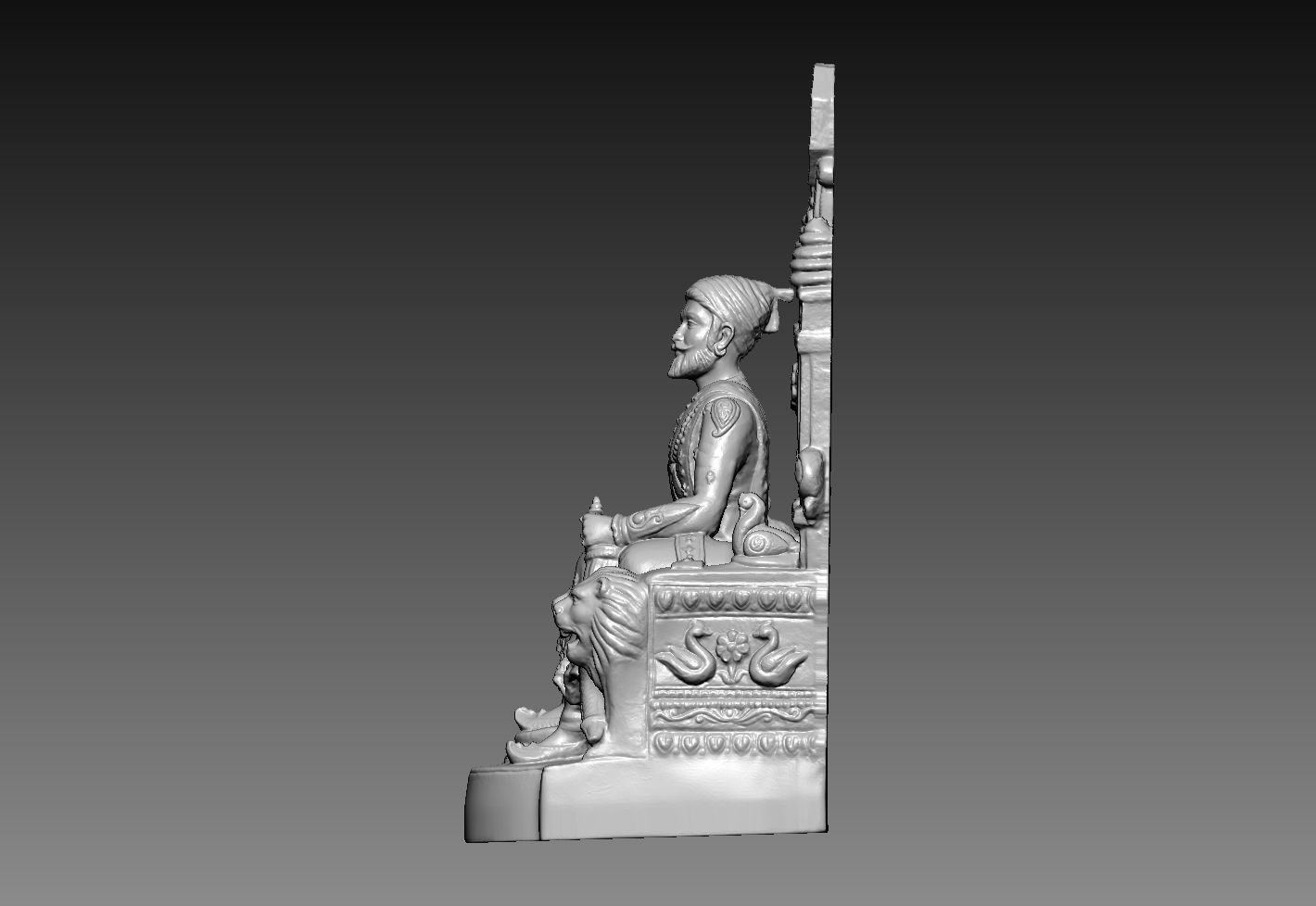 The Great Chhatrapati Shivaji Maharaj 3D print model_2