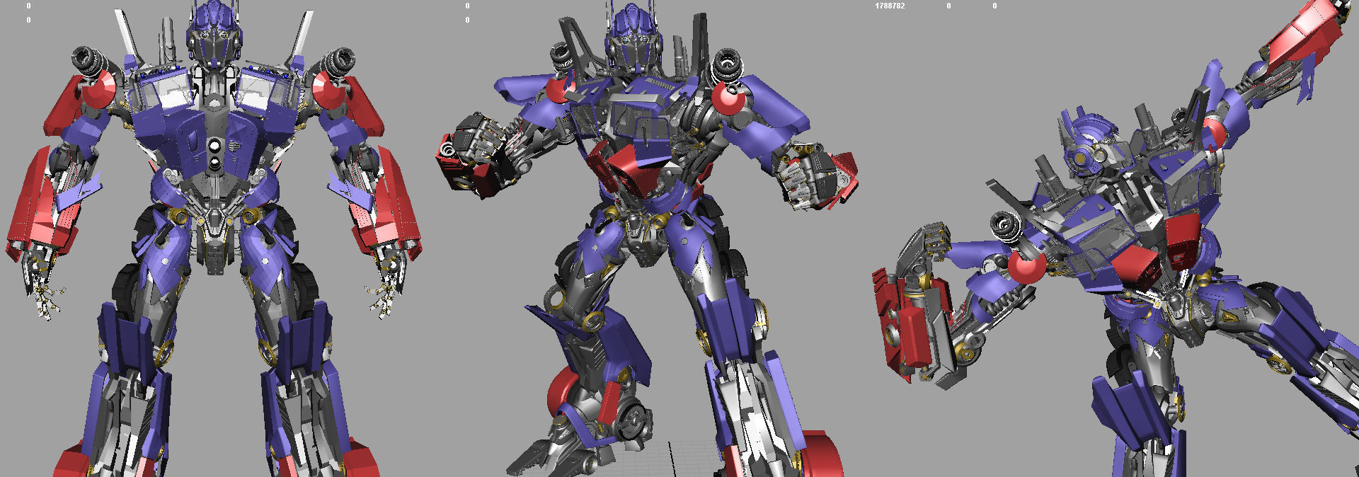 Optimus Prime- Transformer 3d model only 3D model_1