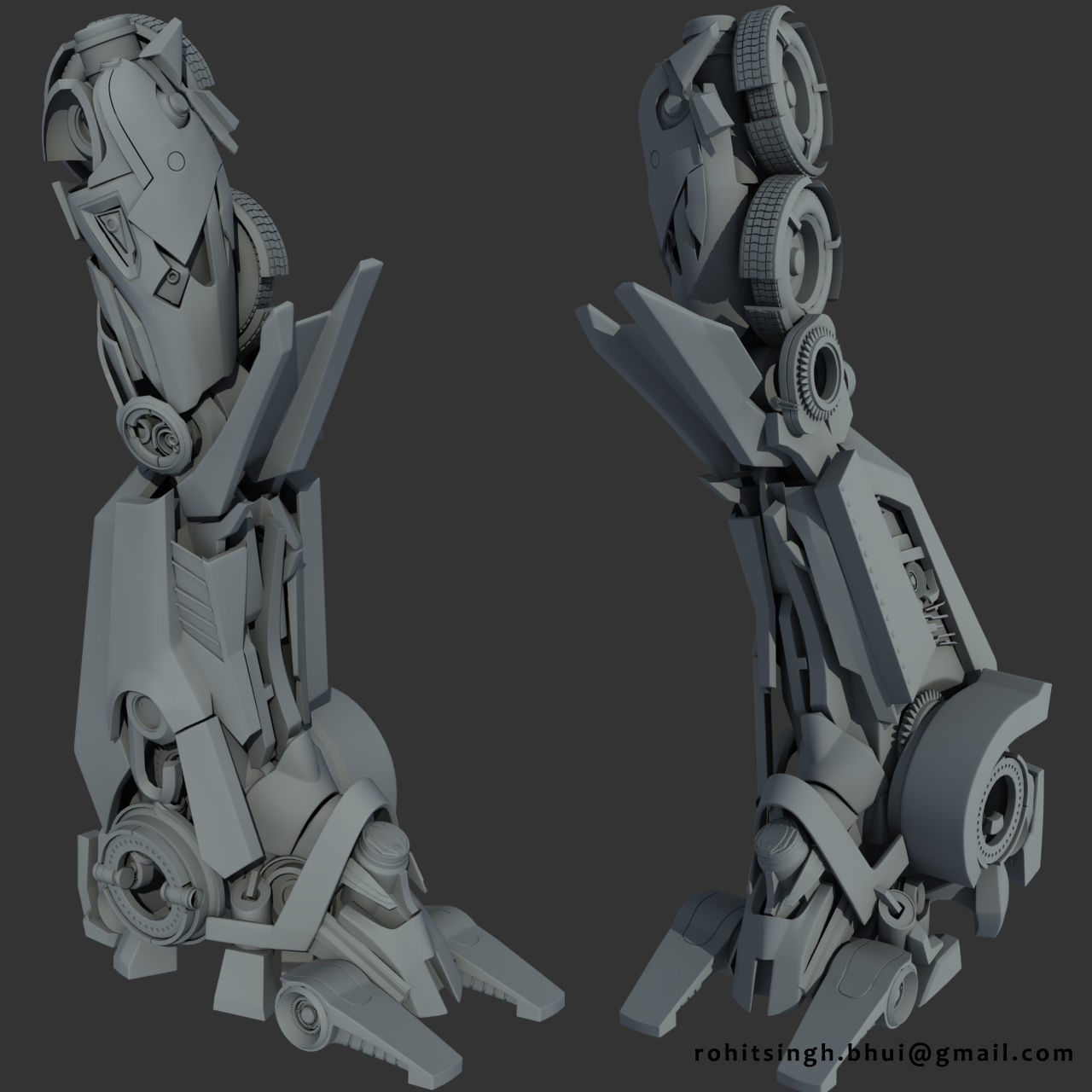 Optimus Prime- Transformer 3d model only 3D model_4