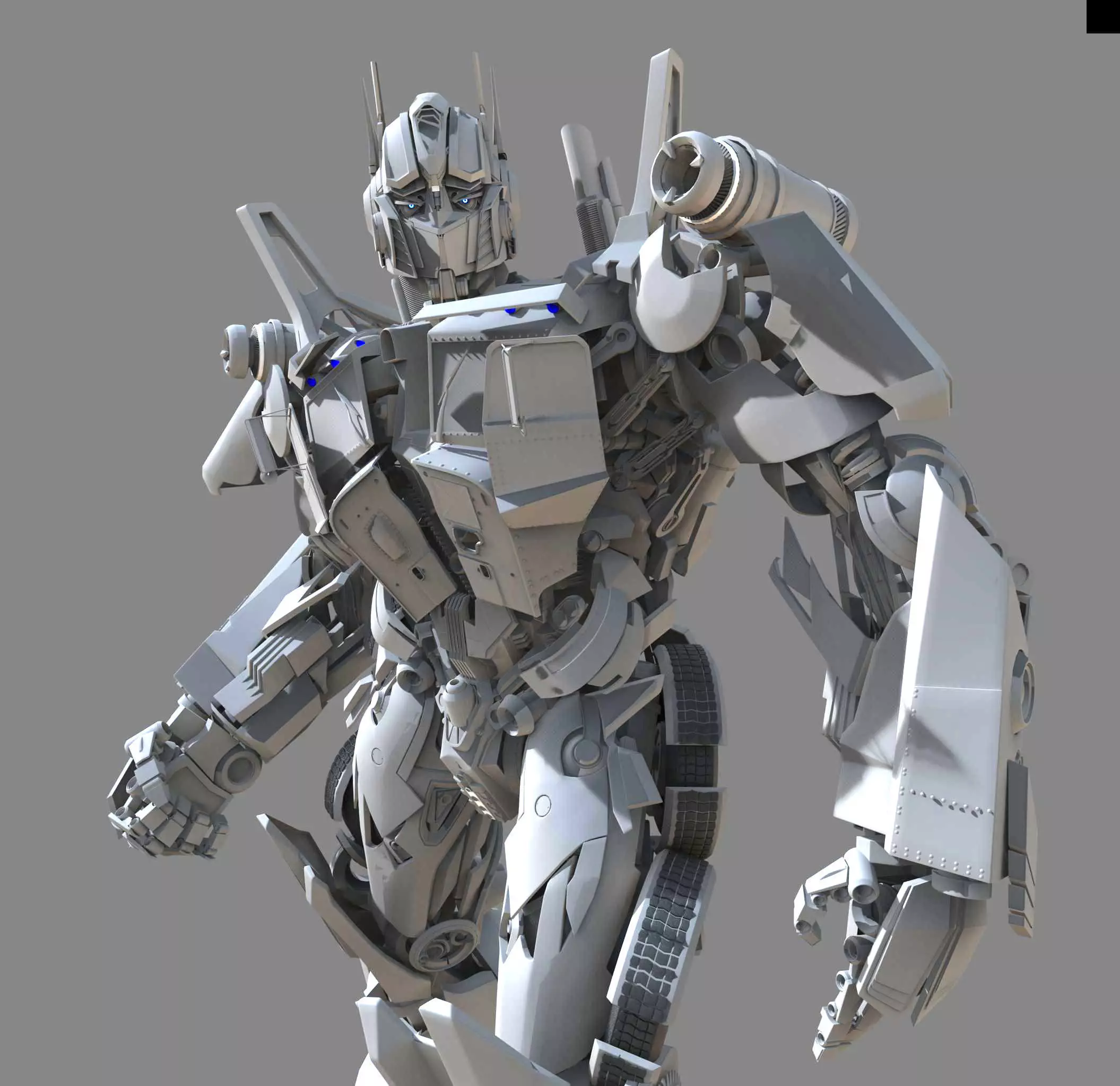 Optimus Prime- Transformer 3d model only 3D model_0