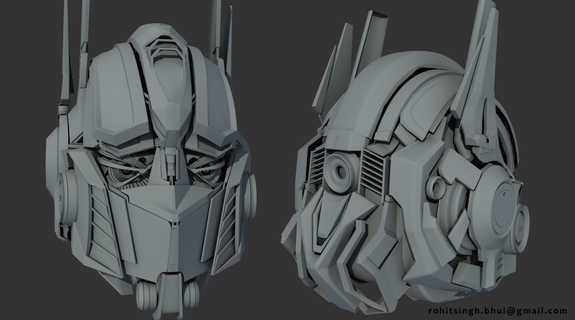 Optimus Prime- Transformer 3d model only 3D model_2