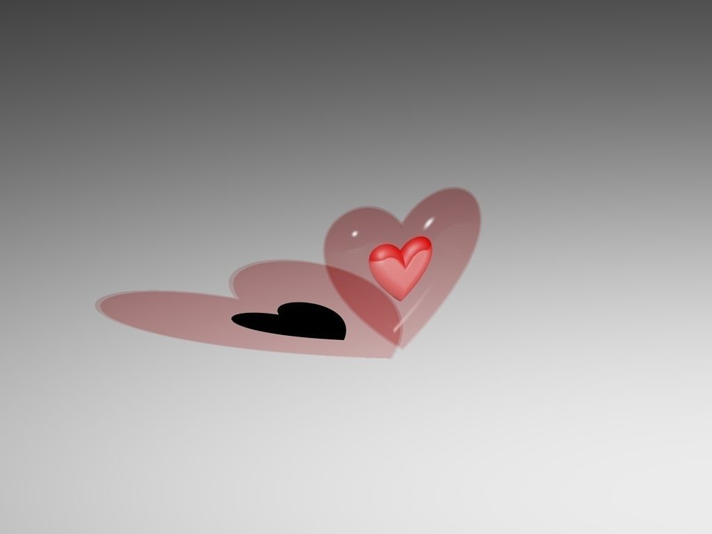Heart two hearts Free 3D model_1