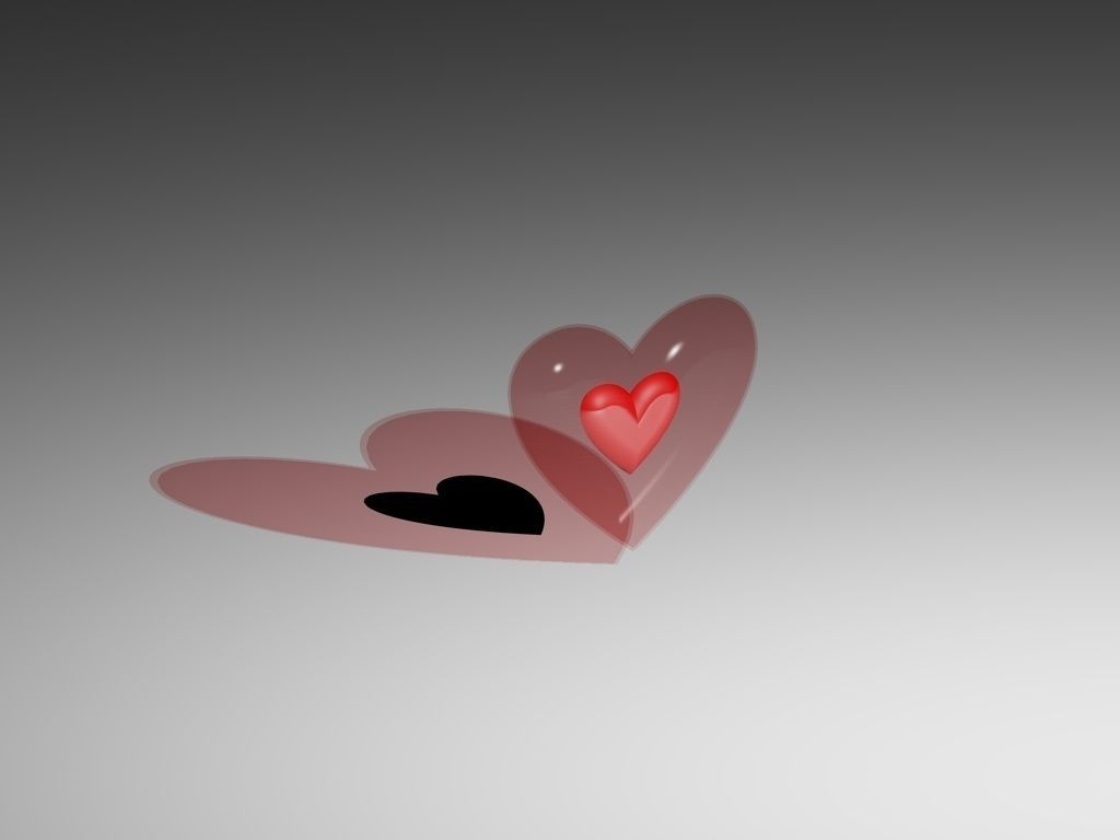 Heart two hearts Free 3D model_0