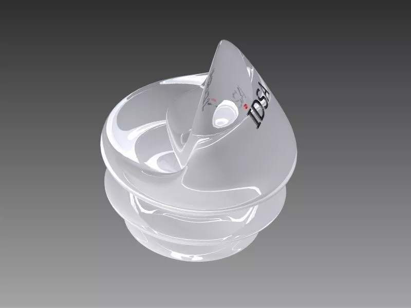 Abstract Lapel Pin Free 3D model