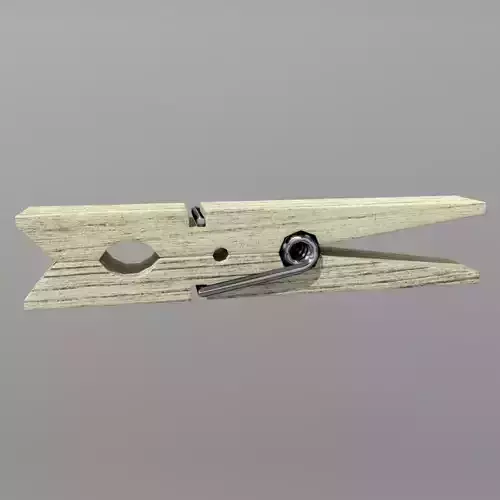 Clothespin wooden clothes peg