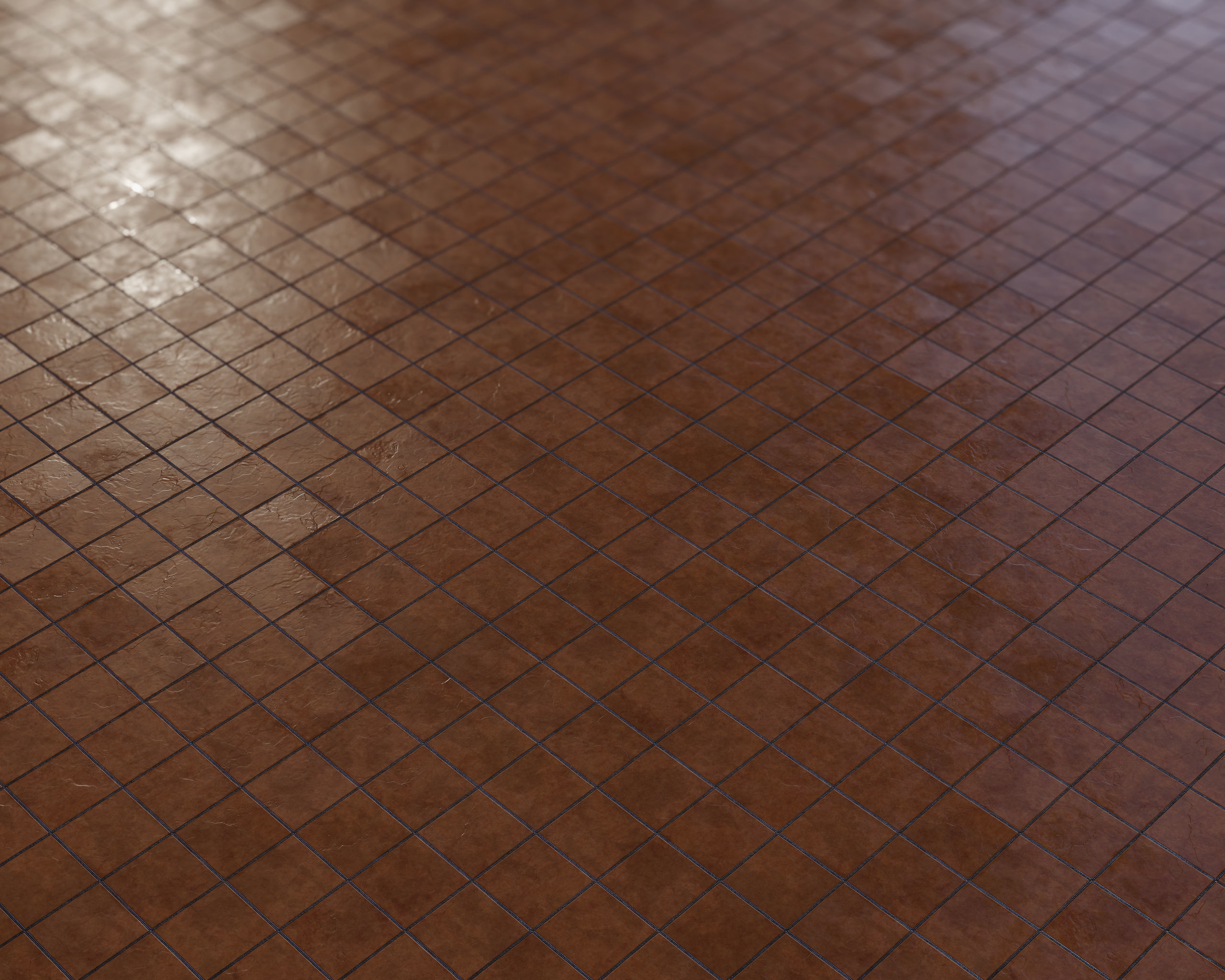 Floor Tiles PBR Material 4K Texture_2