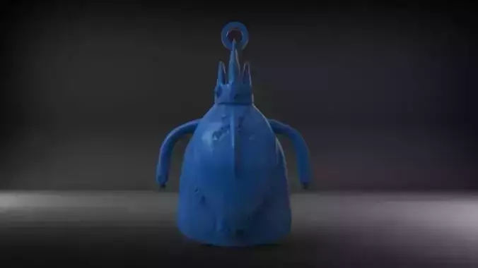Ice King Pendant 3D print model