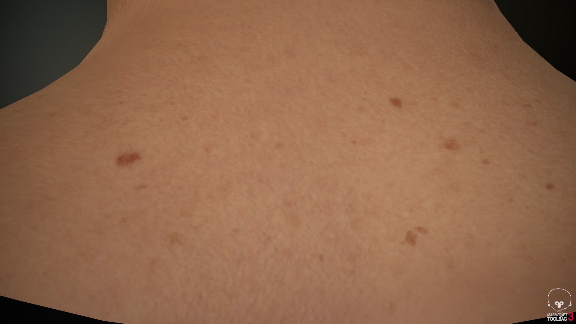 Male Head Low-poly 3D model_17